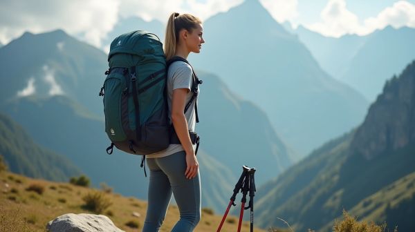 Choisir un sac à dos randonnée femme 50L étanche pour vos aventures